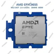 AMD EPYC Zen 5 9655 96 core 192 threads SP5 2.6GHz-4.5GHz processor without lock