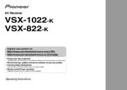 Pioneer VSX-822-K Receiver Owners Manual