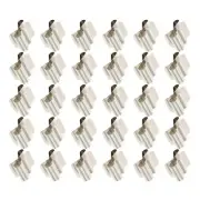 30 Pcs Wire Holder Clips Car Photovoltaic Cable Clamp Trailer Tidy
