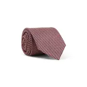 [Brioni] Brioni-Bordeaux Silk Tie-Uomo OS OS
