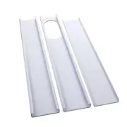 3pcs Adjustable Window Slide Kit Plate Air Conditioner Wind Shield For Portable