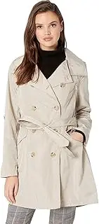 [French Connection] Womens Drape Back Belted Trench