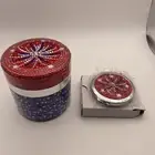 Prai Beauty Ageless Throat & Decolletage Creme 6.8oz Sealed Bling Jar + Compact