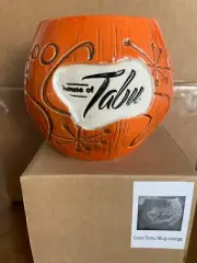 House Of Tabu Tiki Mug Gamma Gamma Hey! 2.0 Coco Atomic Mug ORANGE 2019 Munktiki