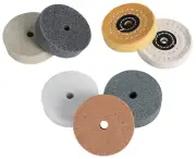 Grinding Wheel, Buffing Wheels Kit 3 Inches (7 Pieces). for Mini Small Polishing