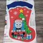 Thomas The Tank Engine Train Fabric Christmas Stocking Large Cotton Panel