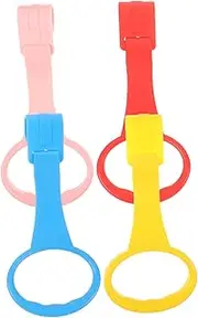 Totority Baby Playpen Crib Hanging Pull Rings Baby Safety Stand Ring Nursery Cot Ring Boys and Girls Tools