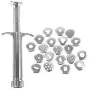 1 Set of Professional Clay Extruder Tool with Tip Molds Kit Sculpting Tool Clay