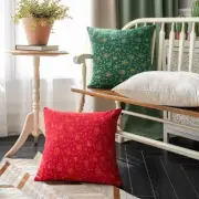 Christmas Tree Christmas Pillowcase Grid Pattern Cushion Cover Sofa/Bed