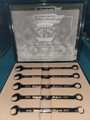 SNAP ON TOOLS - 75th ANIVERSARY COMMERATIVE WRENCH SET NIB