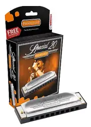 HOHNER 560PBX-A SPECIAL 20 560 HARMONICA "A" HARP BRAND NEW WITH CASE