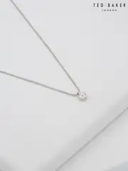 Ted Baker Silver Tone SININAA: Crystal Pendant Necklace (D09158) | $69
