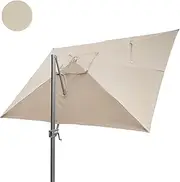 2049 Sustainability Parasol Replacement Canopy 330 x 240 cm for Seglarö/Seglaro Classic (Beige)