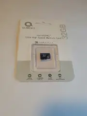 NEW - QUICKCELL 32GB MICROSDHC ULTRA HIGH SPEED MEMORY CARD MICRO SD CARD