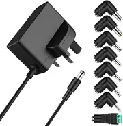 Bouge 12V 2A Power Supply Adapter Cable Compatible for Seagate External Hard Drive FreeAgent/Backup/GoFlex/BlackArmor, Western Digital WD My Cloud/My Book Studio Premium/WD TV/My DVR Power Cord Plug