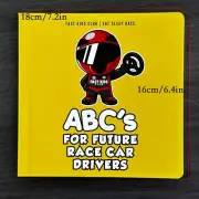 Alphabet Book Abc'S for Future Race Car Drivers Children'S Kid Alphabet Baby
