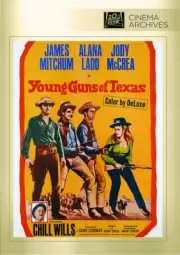 Young Guns of Texas DVD (1962) James Mitchum, Alana Ladd Jody McCrea Chill Wills