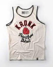 RARE - Roots of Fight KRONK Boxing Pain & Fame Detroit Tank Top Shirt Mens XL