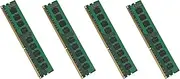 xuefu 4X 4GB DDR3 1333MHz ECC Memory 2RX8 PC3-10600E 1.5V RAM Unbuffered for Server Workstation