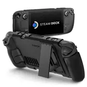 SPIGEN Steam Deck OLED 2023 / LCD 2022 Case, Genuine Thin Fit Pro Protective Kickstand Slim for Valve