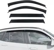 AUSGO Weathershields Compatible with BMW X1 E84 2010-2015, Weather Shields Window Visors Wind Deflectors Sun Rain Guard 4PCS Set