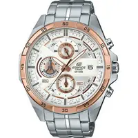 在飛比找PChome24h購物優惠-CASIO 卡西歐 EDIFICE 三眼計時賽車腕錶 EFR