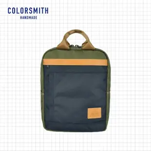 【COLORSMITH】CR．兩用電腦手提後背包．CR1374-A-OG(台灣原創品包包品牌)