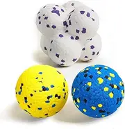 Pawz_Care: Pack of 3 Dog Balls, Upgraded Indestructible Dog Tennis Ball Aggressive Chewers Dog Toys for Medium Large Dogs, Interactive, Durable, and Bouncy Dog Chew Ball Water Toy Fetch Ball.
