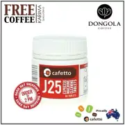 CAFETTO J25 Espresso Machine Cleaning Tablets Automatic Cleaner + KARIMA Coffee