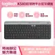 羅技 Logitech K580 超薄跨平台藍牙鍵盤 石墨黑(920-009212)