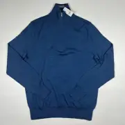 Men's Brooks Brothers Merino Wool 1/4 Zip Pullover Small NWT