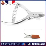 # Perforateur de trou de badge en métal, poinçon de papier argenté pour cartes