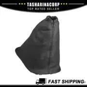 Shift Boot Cover Gear Shift Knob Boot PU Leather for Toyota Corolla Ex 1998-2009 (for: Toyota)