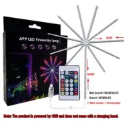 195LED Firework Strip Lights Dream Color RGB Smart Music Sync APP&Remote Control
