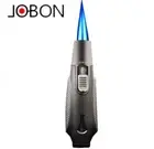 Jobon Wonderful Powerful Torch Turbo 2Jet Windproof Cigar BBQ Butane Gas Lighter