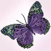 Diamond Dotz Simply Dotz Diamond Art Kit 9"X9" ~Whisper Purple~