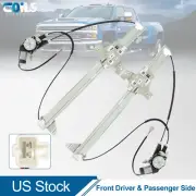 For 2010-2014 Ford Econoline Van (Mexico) Pair Rear Window Regulator with Motor (for: Ford)