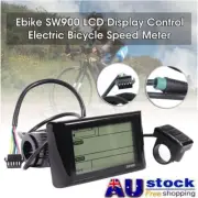 Ebike SW900 LCD Display Control Electric Bicycle Speed Meter Speedometer Refit