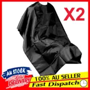 2Pcs Hair Cutting Cape Gown Hairdresser Apron Barber Cloth Hairdressing Salon