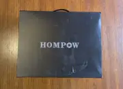 HOMPOW Projector, Native 1080P Full HD Bluetooth Projector with Speaker