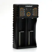 LiitoKala Lii-202 18650 Battery Smart Charger Lii202 For 18650, 18490, 18350, 17670, 17500, 16340(RCR123), 14500, 10440