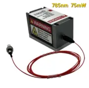 Fiber Coupled Module Single Mode 785±5nm 75mW Red Laser With TEC 5um