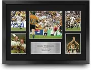 HWC Trading FR A3 Jonny Wilkinson England Gifts Printed Signed Autograph Picture for Rugby Union Fans - A3 Framed