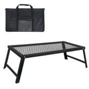 Table compacte et robuste en maille m��tallique pour ext��rieur pour griller et