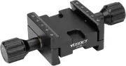 Telescope Mount Dual Dovetail Saddle Clamp for Vixen Style Dovetail Plate