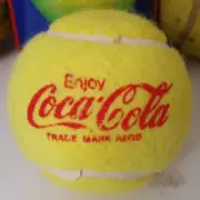 COCA COLA TENNIS BALL SPALDING BUFFALO SPORTS SLAZENGER PLUS 2 TUBES