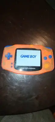 Orange Game Boy Advance GBA iPS LCD