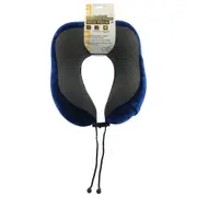 Milleni Travel Ergonomic Memory Foam Comfort Neck Pillow - Navy