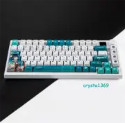 Genshin Impact Venti 128 Keycaps Cherry Height PBT Keycap for Cherry MX Keyboard