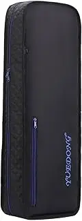 Ｓｉｍｈｏａ 4/4 Full Size Violin Case Gig Bag Violin Storage Box Portable Carrying Bag for Player, black